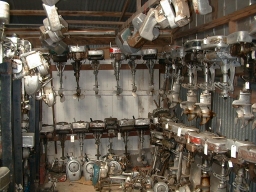 Just some of the parts behind the scenes.